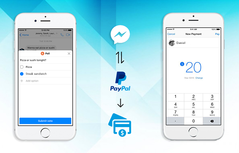 Send and Receive Money via Facebook Messenger using PayPal Trending