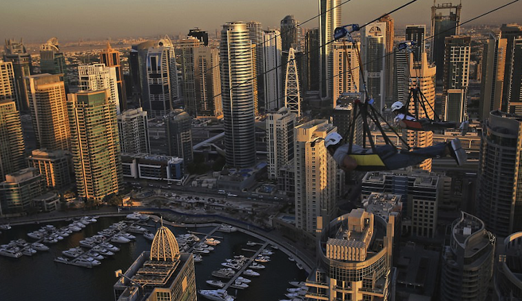 Dubai Marina Zipline