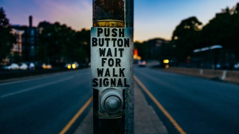 Traffic signals push buttons, a boon for Pedestrians in Navi Mumbai to cross roads