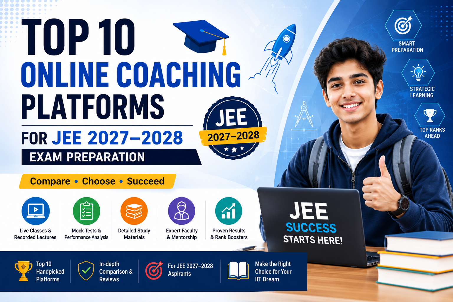 Top 10 Online Coaching Platforms for JEE 2027–2028 Exam Preparation Top 10 Online Coaching Platforms for JEE 2027–2028 Exam Preparation
