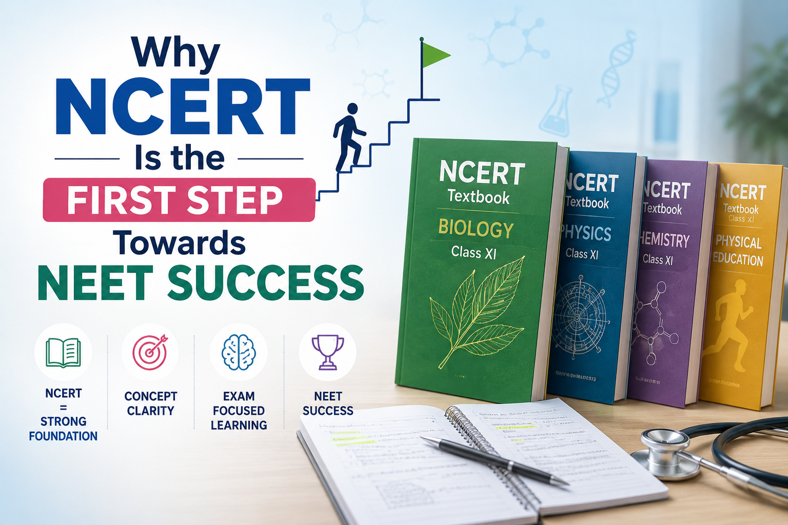 Why NCERT Is the First Step Towards NEET Success Why NCERT Is the First Step Towards NEET Success