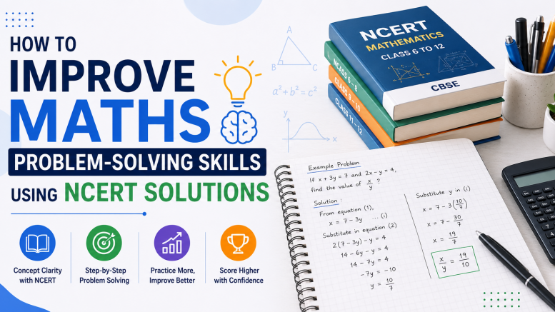 How to Improve Maths Problem-Solving Skills Using NCERT Solutions