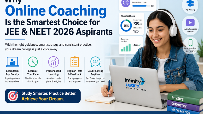Why Online Coaching Is the Smartest Choice for JEE & NEET 2026 Aspirants